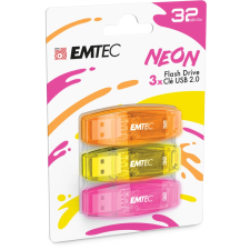 Emtec C410 P3 Neon 32GB USB 2.0 Mintás pendrive