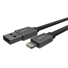 Emtec Lightning apa - USB-A apa töltőkábel 1.2m - Fekete (ECCHAT700AP) kábel és adapter