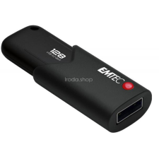 Emtec Pendrive, 128GB, USB 3.2, titkosított, EMTEC "B120 Click Secure" pendrive