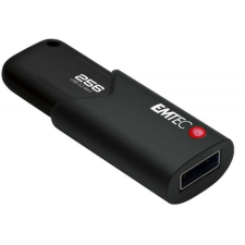 Emtec Pendrive, 256GB, USB 3.2, titkosított, EMTEC  B120 Click Secure pendrive