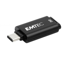 Emtec Pendrive, 32GB, USB-C 3.2, EMTEC D400 Type-C, fekete (UE32GUC) pendrive