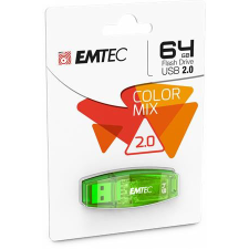 Emtec Pendrive, 64GB, USB 2.0, EMTEC &quot;C410 Color&quot;, zöld pendrive