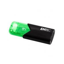 Emtec Pendrive, 64GB, USB 3.2, EMTEC  B110 Click Easy , fekete-zöld pendrive