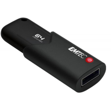 Emtec Pendrive, 64GB, USB 3.2, titkosított, EMTEC &quot;B120 Click Secure&quot; pendrive