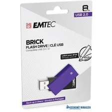 Emtec Pendrive, 8GB, USB 2.0, EMTEC "C350 Brick", lila pendrive