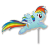 Én kicsi pónim My Little Pony Rainbow, Én kicsi pónim fólia lufi 36 cm (WP)