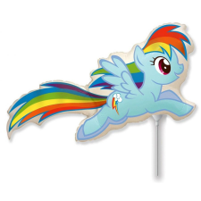 Én kicsi pónim My Little Pony Rainbow, Én kicsi pónim fólia lufi 36 cm (WP) party kellék