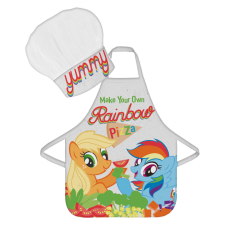  Én kicsi pónim Rainbow Pizza gyerek kötény 2 darabos szett lakástextília