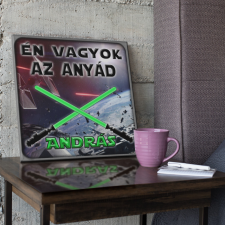 Én vagyok az anyád - Star Wars Vászonkép (Személyre szabható) grafika, keretezett kép