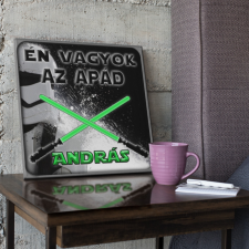 Én vagyok az apád - Star Wars Vászonkép (Személyre szabható) grafika, keretezett kép