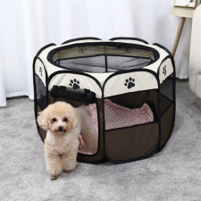 EnbShop Szobakennel, hordozható kutya kennel, mobil kennel szállítóbox, fekhely kutyáknak