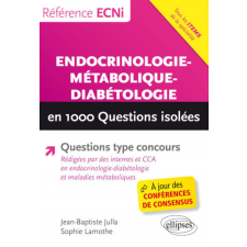  Endocrinologie-métabolique-diabétologie en 1000 questions isolées – Julla,Lamothe idegen nyelvű könyv