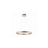 Endon Lighting ENDON Gen Gen 1lt Pendant Matt nickel plate & frosted acrylic 42W LED tape module (SMD 2835) Warm White - ED-80572