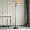 Endon Lighting Endon klasszikus tiffany állólámpa dark star fekete sokszínű end64042