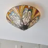 Endon Lighting Endon klasszikus tiffany mennyezeti lámpa hector sokszínű end70241