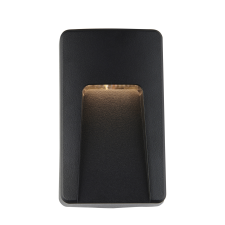 Endon Lighting Endon modern kültéri led lámpa severus fekete átlátszó end99547 kültéri világítás