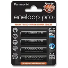  Eneloop PRO R2U - tölthető AA ceruza elem, 2500 mAh (4 db) tölthető elem