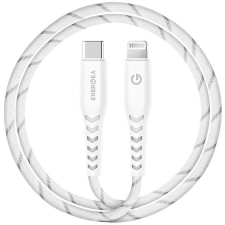 ENERGEA kabel Nyloflex USB-C - Lightning C94 MFI 1,5m fehér mobiltelefon kellék