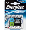 ENERGIZER Elem, AA ceruza, 4 db, Lítium, ENERGIZER "Ultimate Lithium"