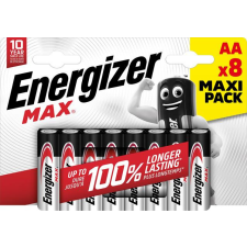 ENERGIZER Elem, AA ceruza, 8 db, ENERGIZER &quot;Max&quot; ceruzaelem