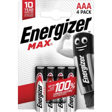ENERGIZER Elem, AAA mikro, 4 db, ENERGIZER &quot;Max&quot; ceruzaelem