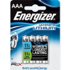 ENERGIZER Elem, AAA mikro, 4 db, Lítium, ENERGIZER "Ultimate Lithium"