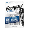 ENERGIZER Elem, AAA mikro, 4 db, Lítium, ENERGIZER "Ultimate Lithium"