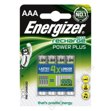 ENERGIZER Tölthető elem, AAA mikro, 4x700 mAh, ENERGIZER "Power Plus" (EA639483) tölthető elem