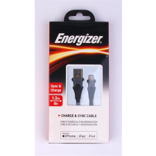 ENERGIZER USB kábel, USB-A - Lightning (Apple), 1,2m, ENERGIZER, fekete kábel és adapter
