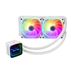 ENERMAX Aquafusion ADV Series 240mm fehér hűtés