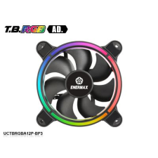ENERMAX T.B. RGB AD. hűtő ventilátor 12cm 3db (UCTBRGBA12P-BP3) (UCTBRGBA12P-BP3) - Ventilátor hűtés