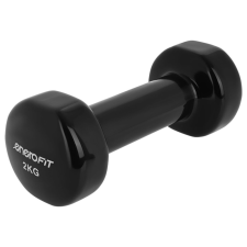 ENERO-Fit Kézisúlyzó vinyl 2 kg fekete Premium ENERO-Fit kézisúlyzó