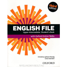 ENGLISH FILE 3RD UPPER SB+ONLINE nyelvkönyv, szótár