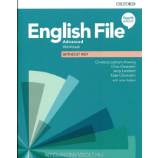 ENGLISH FILE 4TH ADVANCED WB-KEY nyelvkönyv, szótár
