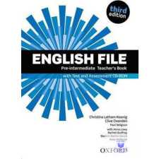 English File Pre-Intermediate Teacher&#039;s Book with Test and Assessment CD idegen nyelvű könyv