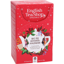 English Tea Shop Adventi kalendárium filteres bio teaválogatás – piros tea