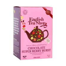 English Tea Shop bio csokoládés szuper bogyós tea 20db tea