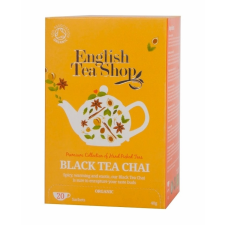 English Tea Shop ETS 20 Bio Fekete Chai Tea 20 db biokészítmény