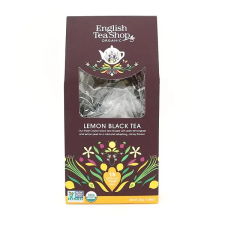 English Tea Shop Papír katedrális Fekete tea citrommal, 15 piramis tea