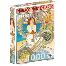 Enjoy 1000 db-os puzzle - Monaco Monte Carlo, Alphonse Mucha (1560) puzzle, kirakós