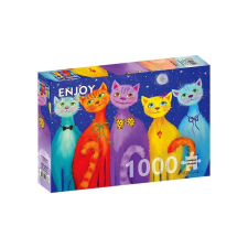 Enjoy 1000 db-os puzzle - Smiling Cats (1738) puzzle, kirakós