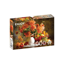 Enjoy 1000 db-os puzzle - Still Life with Orange Dahlias (1233) puzzle, kirakós