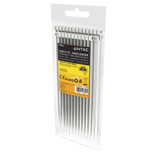 Entac kábelkötegelő 4,6mmx120mm fehér 200db villanyszerelés