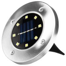  Entac Kerti Szolár Lámpa 100mm Műanyag 8 LED taposólámpa 4db/doboz kültéri világítás