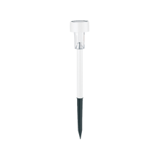Entac Kerti szolár lámpa, rozsdamentes acél, 36cm, fehér, 1 LED RGB kültéri világítás