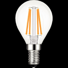 Entac LED FÉNYFORRÁS E14 5.5W 605LM 2700K FILAMENT G45 GÖMB WW izzó