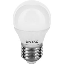 Entac LED FÉNYFORRÁS E27 6,5W 560LM 3000K MINI GÖMB WW izzó