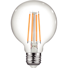 Entac LED FÉNYFORRÁS E27 8W 880LM 4000K FILAMENT G80 NW izzó