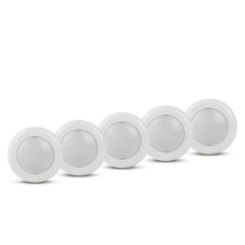 Entac Mini Hordozható Éjjeli Fény 0.45W RGB + Távir. 6db/csomag éjjeli fény