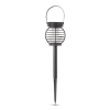  Entac Multifunkcionális Kerti Szolár Lámpa Láng Effekttel, átmérő 10cm, 12db WW SMD LED, 12db/kínáló